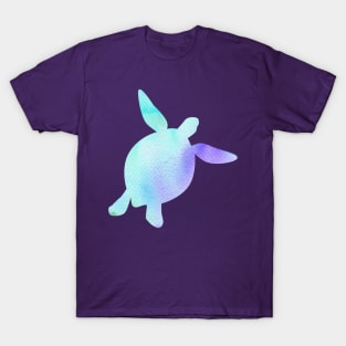 Blue turtle silhouette T-Shirt